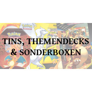 Pokemon Tin Boxen, Themendecks & Sonderboxen