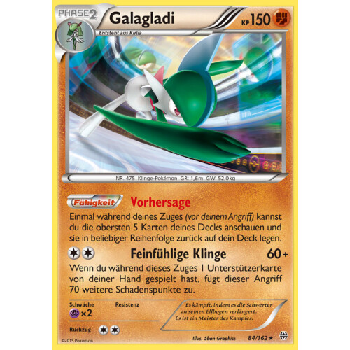 Galagladi - 84/162 - Reverse Holo