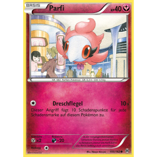 Parfi - 105/162 - Reverse Holo
