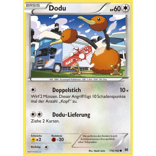 Dodu - 116/162 - Reverse Holo