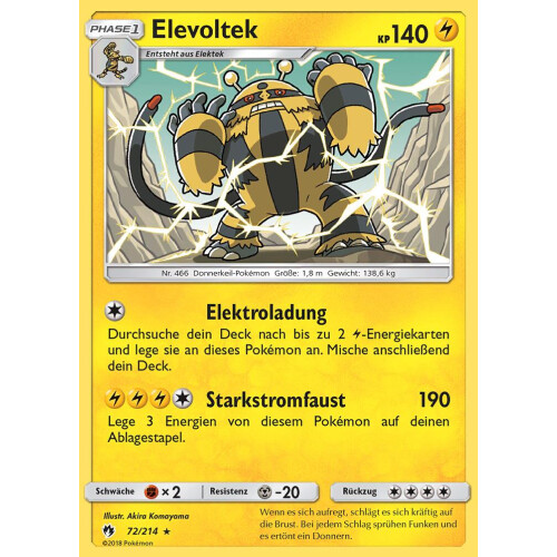Elevoltek - 72/214 - Rare