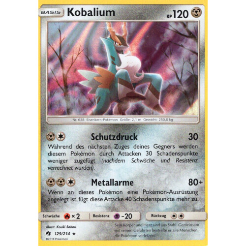 Kobalium - 129/214 - Holo
