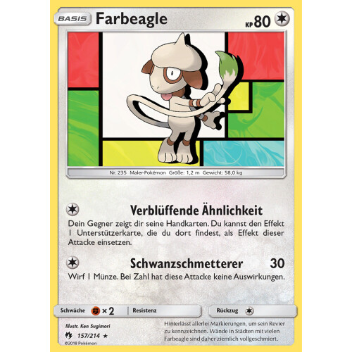 Farbeagle - 157/214 - Rare