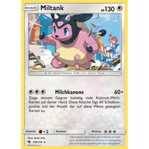 Miltank - 158/214 - Rare
