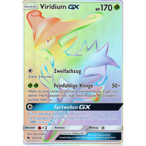 Viridium GX - 217/214 - Rainbow Rare