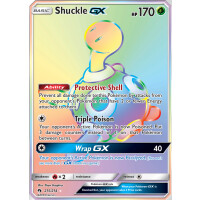 Shuckle GX - 215/214 - Rainbow Rare