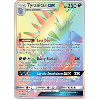 Tyranitar GX - 223/214 - Rainbow Rare