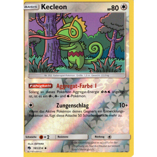 Kecleon - 161/214 - Reverse Holo
