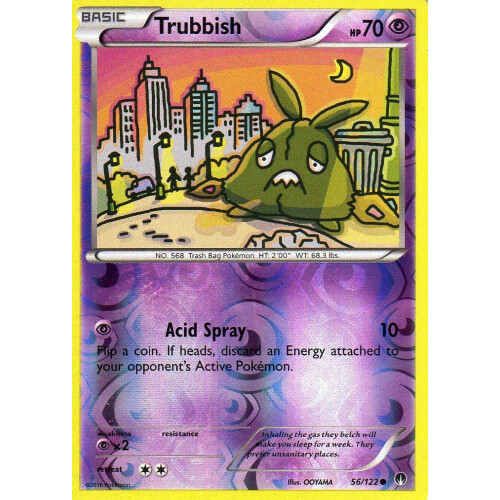 Trubbish - 56/122 - Reverse Holo