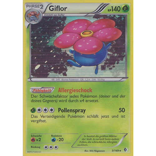 Giflor - 3/149 - Holo
