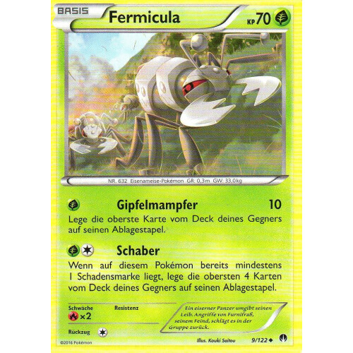 Fermicula - 9/122 - Reverse Holo