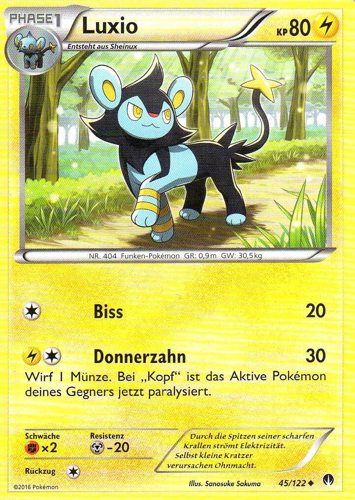 Luxio 45/122 Reverse Holo