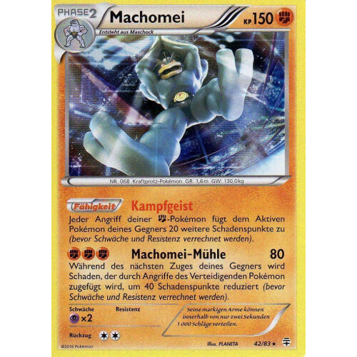 Machomei - 42/83 - Reverse Holo