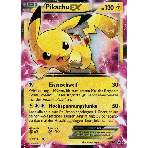 Pikachu-EX - XY84 - Promo