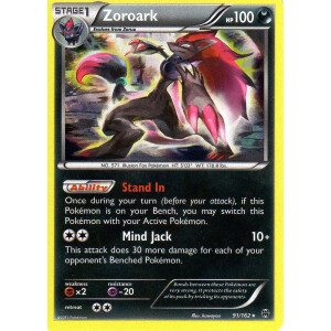 Zoroark - 91/162 - Reverse Holo