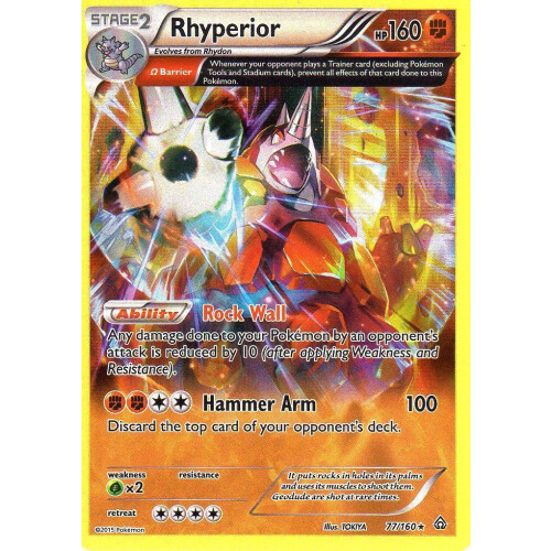 Rhyperior - 77/160 - Holo
