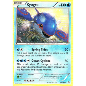 Kyogre - 53/160 - Reverse Holo