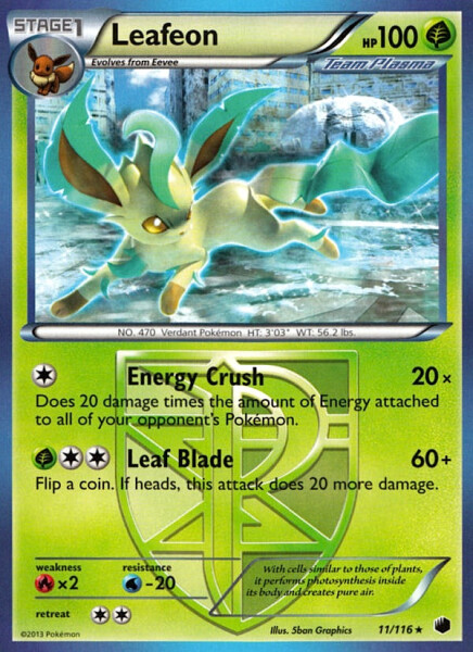 Leafeon 11/116 Reverse Holo