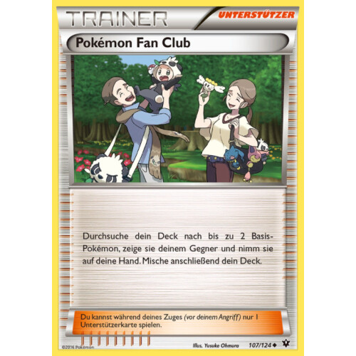Pokémon Fan Club - 107/124 - Uncommon