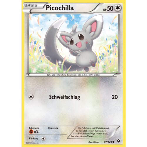 Picochilla - 87/124 - Reverse Holo