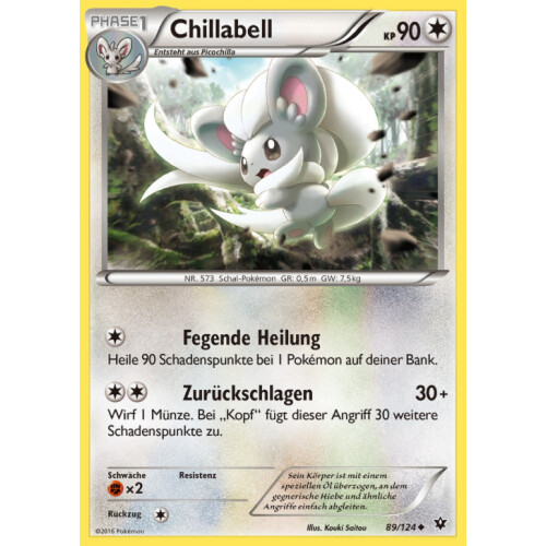 Chillabell - 89/124 - Reverse Holo