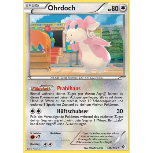 Ohrdoch - 126/149 - Rare