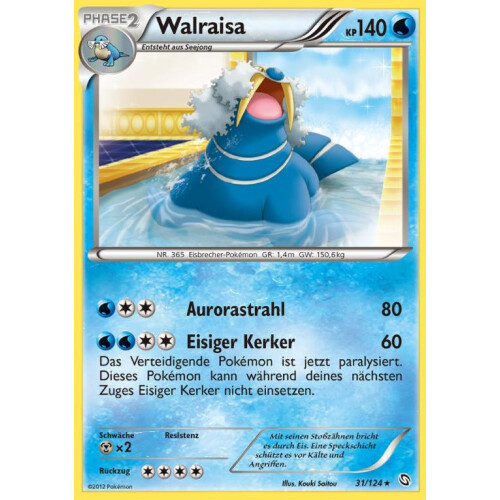 Walraisa - 31/124 - Rare