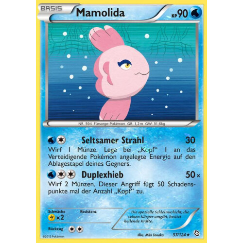 Mamolida - 37/124 - Rare