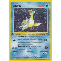 Lapras - 10/62 - Holo 1st Edition - Good