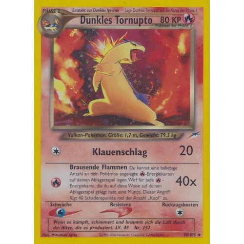 Dunkles Tornupto - 10/105 - Holo - Played