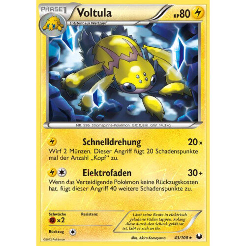 Voltula - 43/108 - Rare