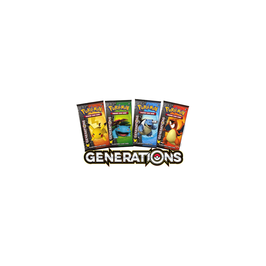 1 Booster Generationen Deutsch Pokemon 