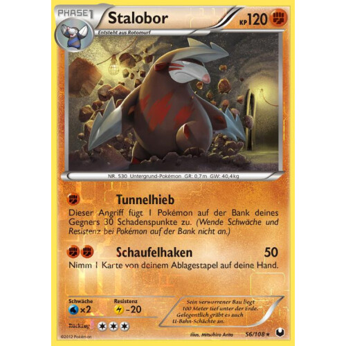 Stalobor - 56/108 - Rare