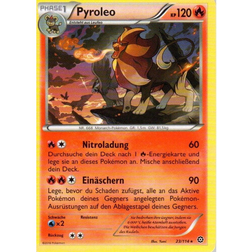 Pyroleo - 23/114 - Rare