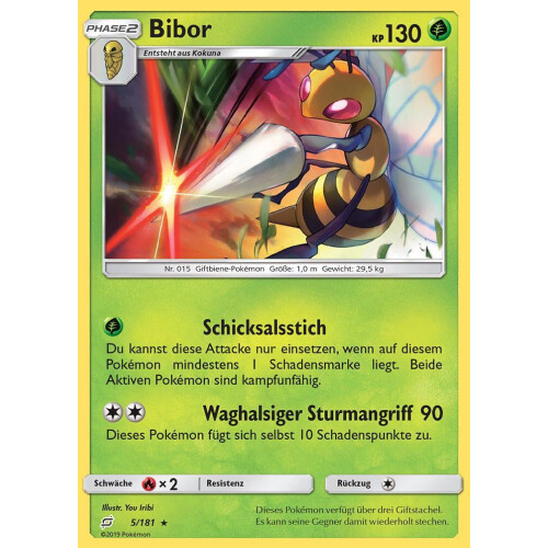 Bibor - 5/181 - Rare