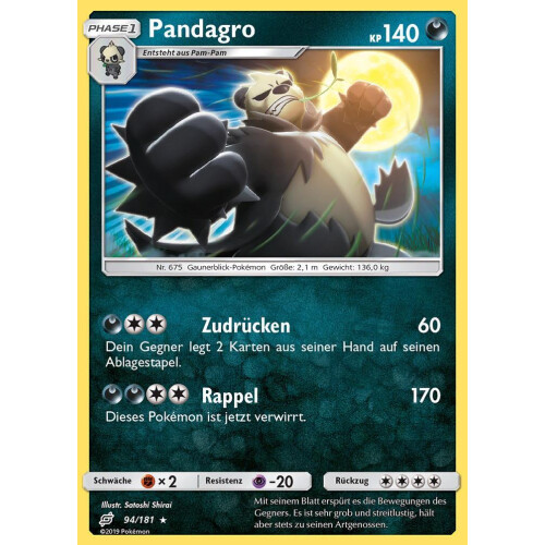 Pandagro - 94/181 - Rare