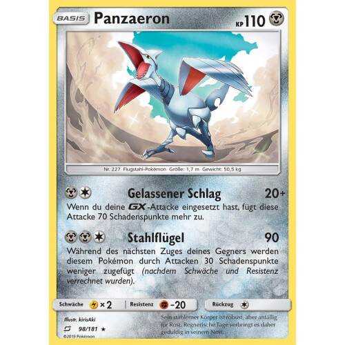 Panzaeron - 98/181 - Rare