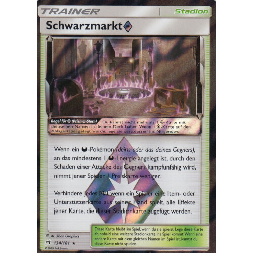 Schwarzmarkt Prisma - 134/181 - Holo