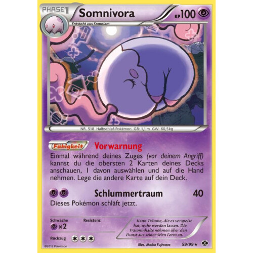 Somnivora - 59/99 - Rare