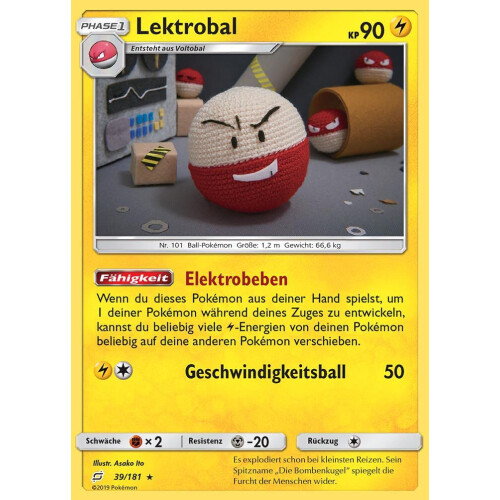 Lektroball - 39/181 - Reverse Holo