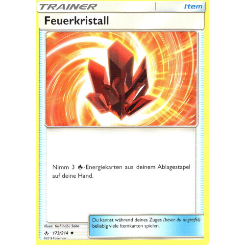 Feuerkristall - 173/214 - Uncommon