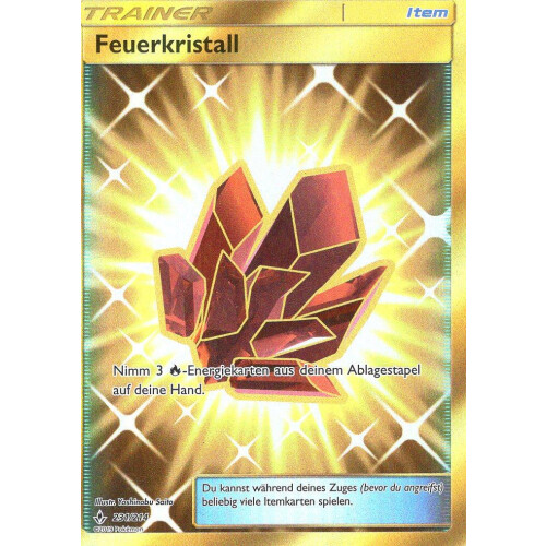 Feuerkristall - 231/214 - Secret Rare