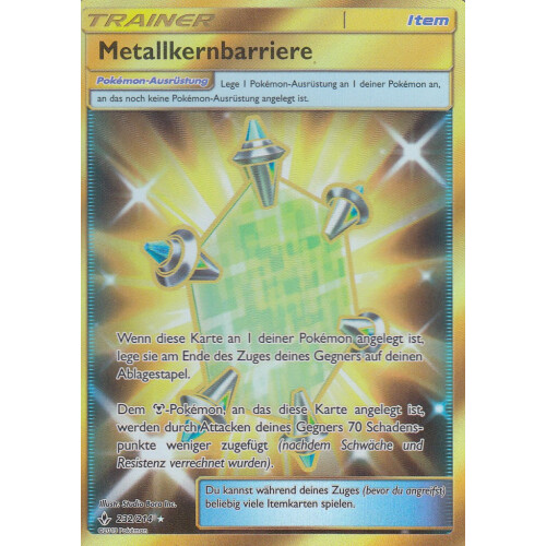 Metallkernbarriere - 232/214 - Secret Rare