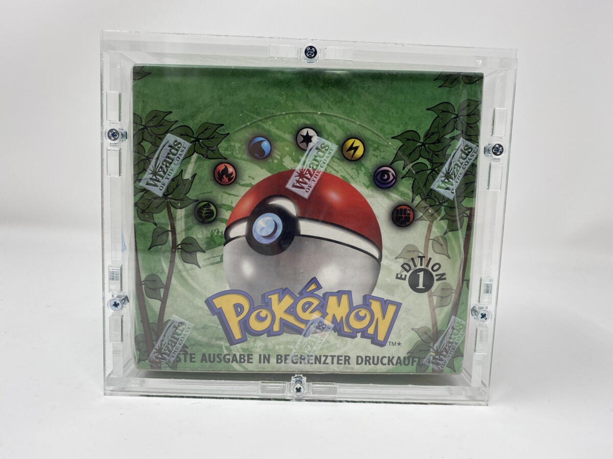 Pokemon Dschungel Display 1st Edition 1 Auflage Deutsch Ovp Seale