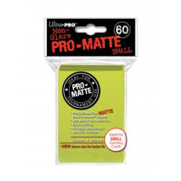 Ultra Pro Pro Matte Small Yellow - 60 Sleeves