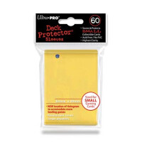 Ultra Pro Deck Protector Small Yellow - 60 Sleeves