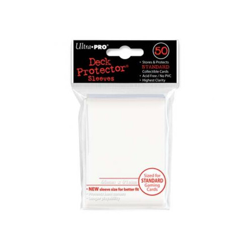 Ultra Pro Deck Protector White - 50 Sleeves