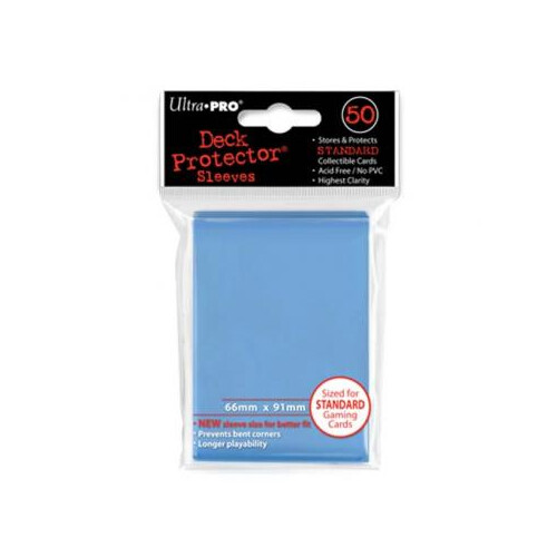 Ultra Pro Deck Protector Light Blue - 50 Sleeves