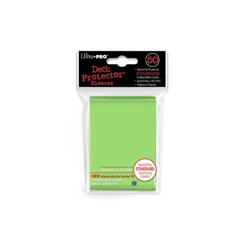 Ultra Pro Deck Protector Lime Green - 50 Sleeves
