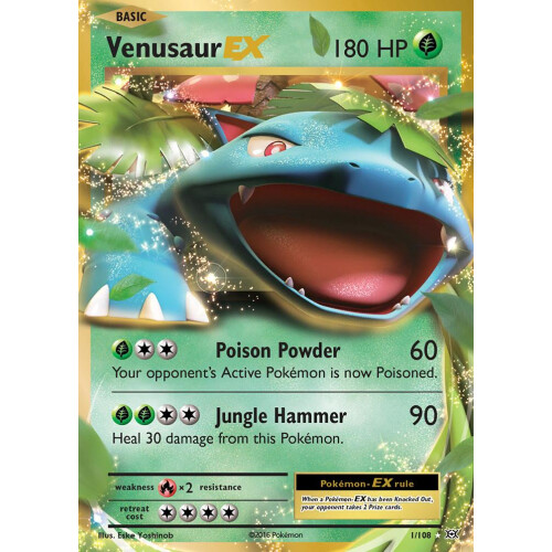 Venusaur-EX - 1/108 - EX
